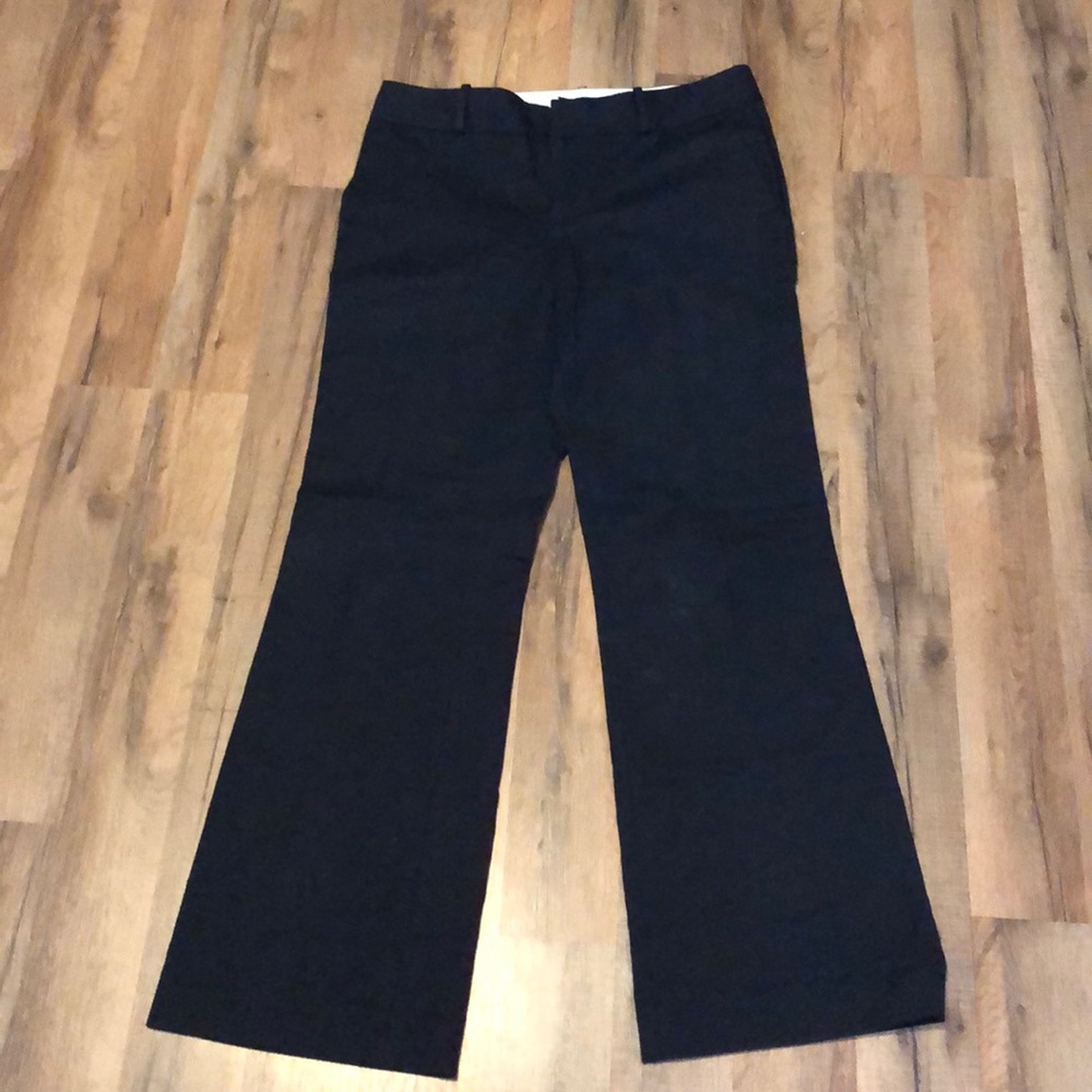 Dark Blue Banana Republic Martin Fit Trousers
